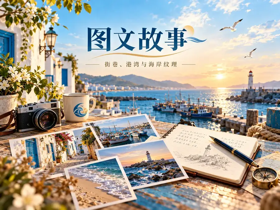 港湾与海岸影像观察配图